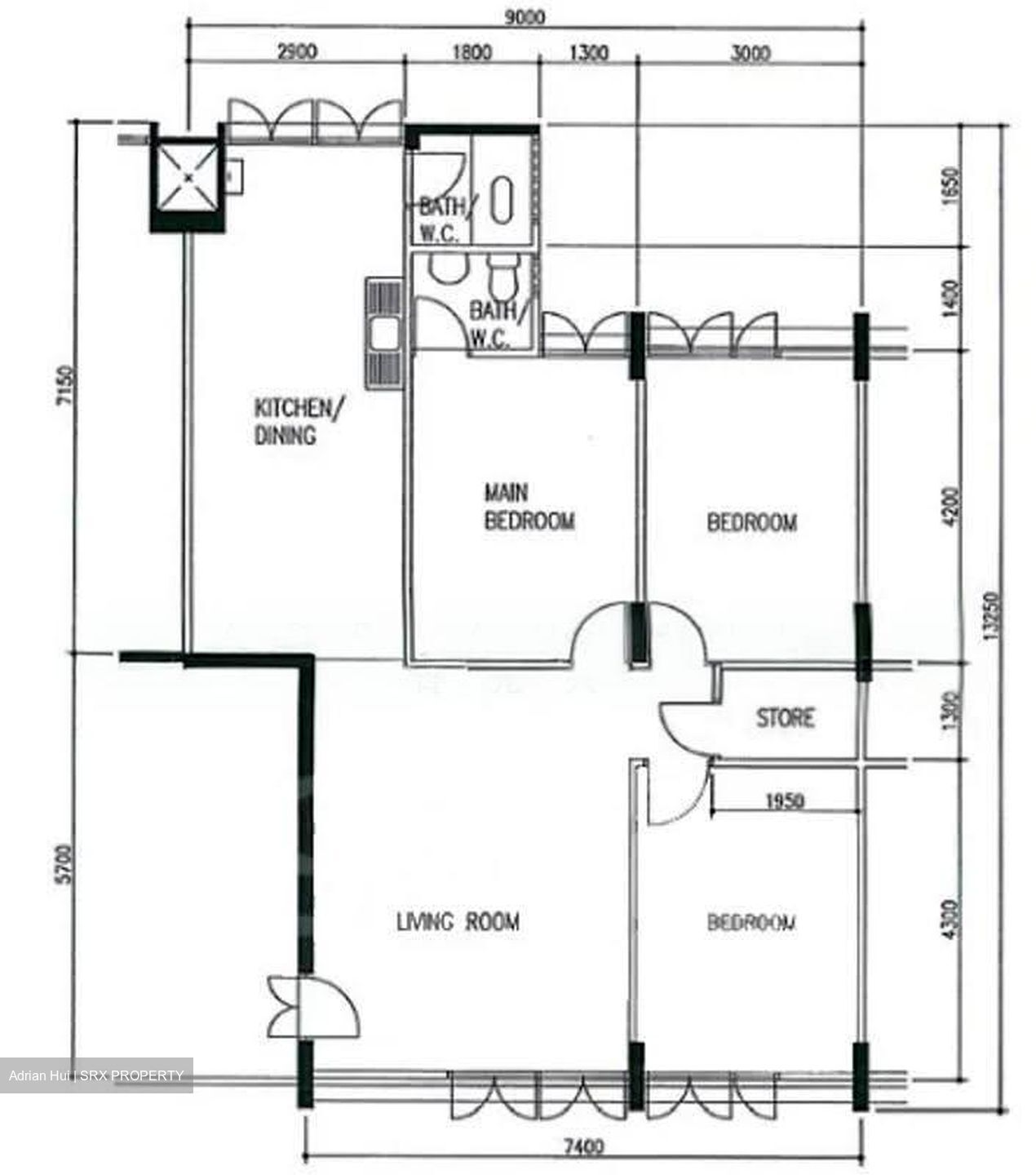 Blk 311 Yishun Ring Road (Yishun), HDB 4 Rooms #612655341